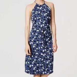 Loft Vine Halter Midi Dress